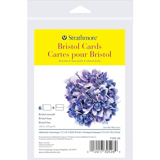 Strathmore® 300 Series Bristol Cards & Envelopes Set